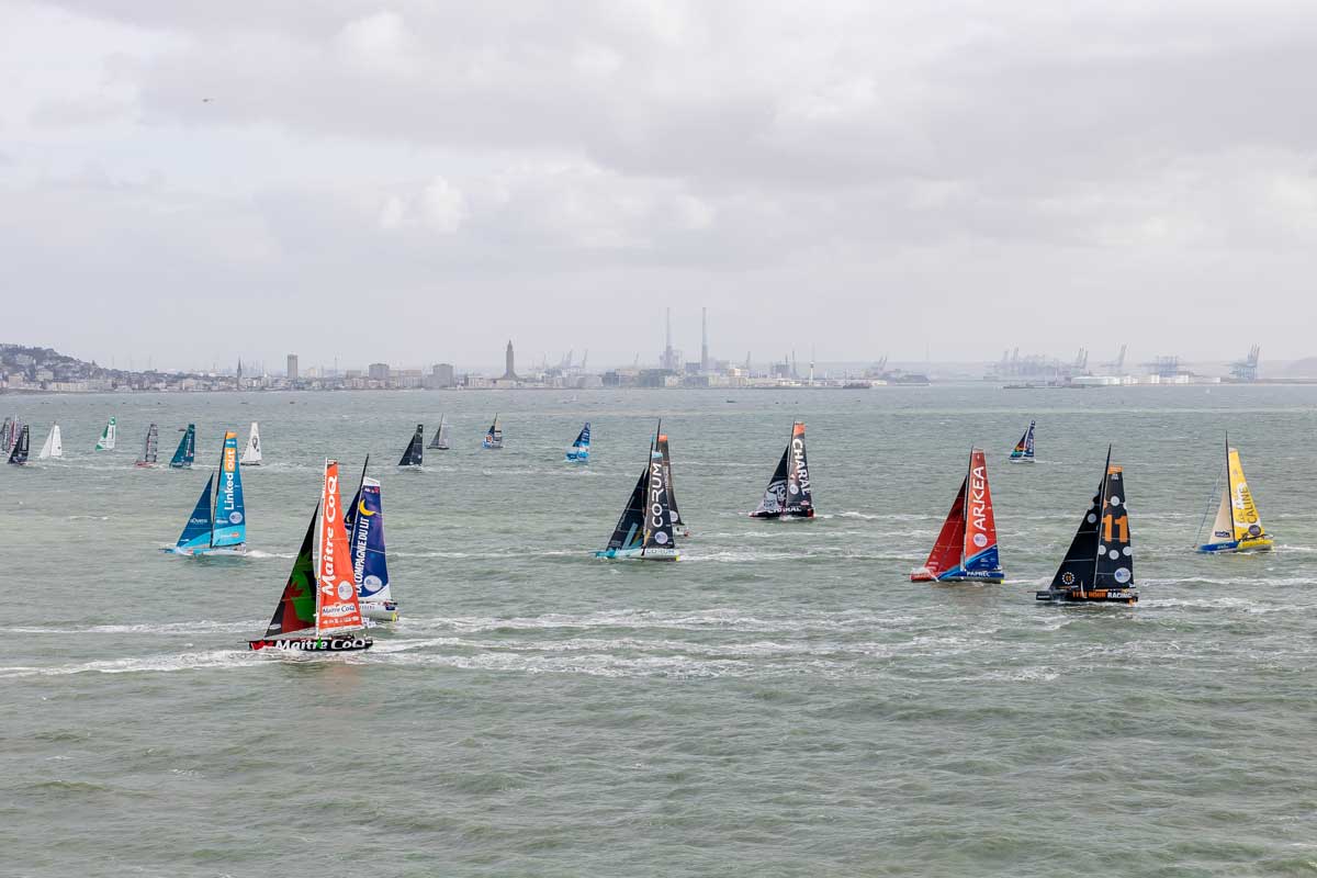 bateaux sur la mer