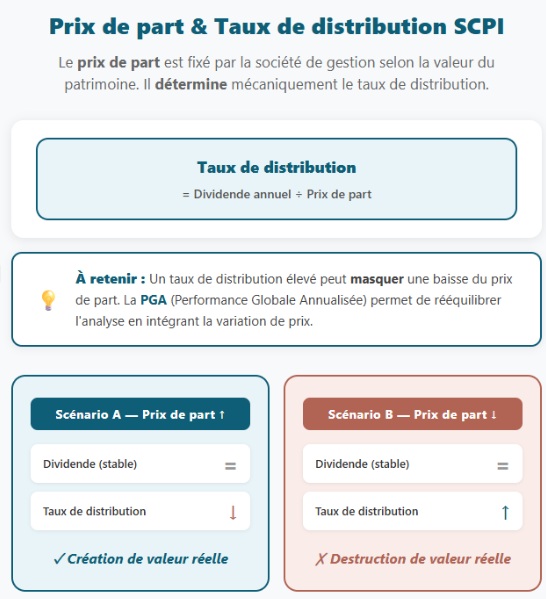 Schéma prix de part et TD