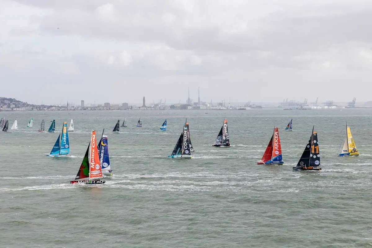 bateaux sur la mer