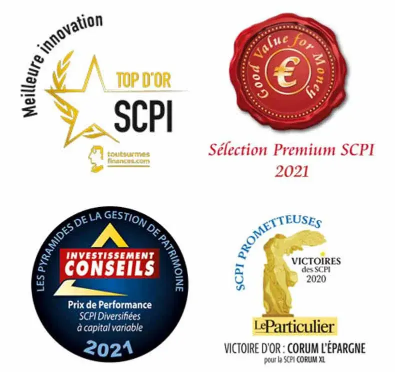 récompenses SCPI