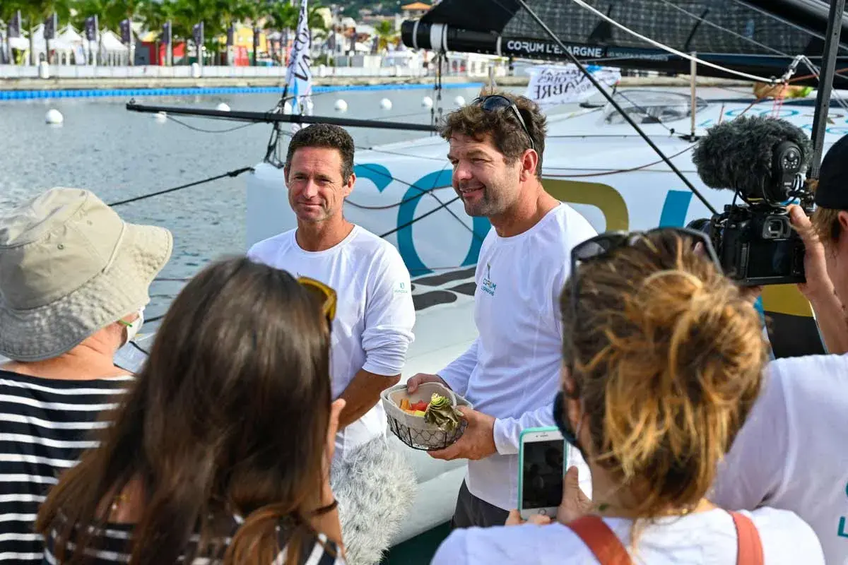 Arrivée Transat